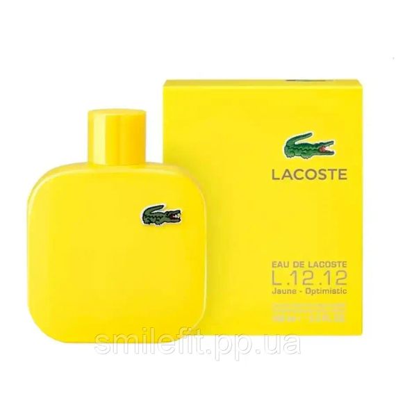 Мужская туалетная вода Lacoste Eau De Lacoste L.12.12 Jaune - Optimistic 100 мл