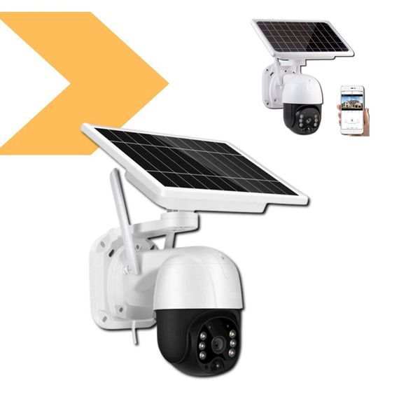 Камера відеоспостереження із сонячною панеллю TP8-V380 Pro Solar 4G (44829-tp8 v380_1549) | Зображення 1