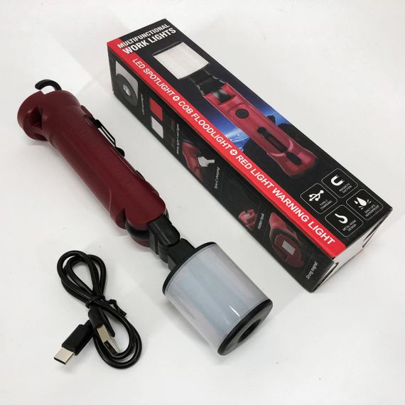 Фонарик мощный для кемпинга аккумуляторный, Лампа для кемпинга отдыха Фонарик светодиодный туриста IX-90 | Зображення 6