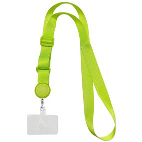 Шнурок для телефона (широкий) 150см Neon Green