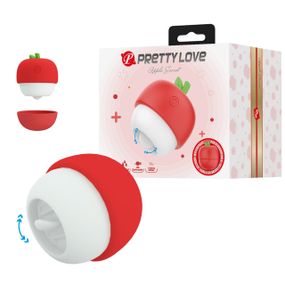 Кліторальний стимулятор Pretty Love APPLE Secret, червоний sexstyle