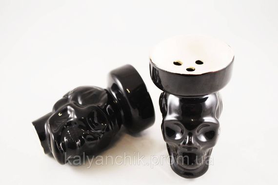 Чаша для кальяну Skull Black