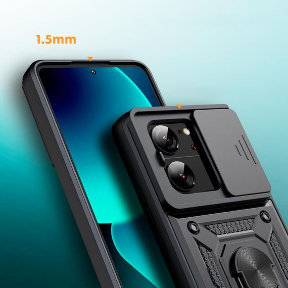 Чохол до мобільного телефона BeCover Military Xiaomi 13T/13T Pro Black (710557) | Зображення 1