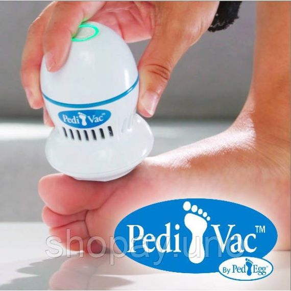Электрическая пемза для ног Find Back Pedi Vac ∙ Машинка для педикюра для удаления натоптышей | Зображення 1