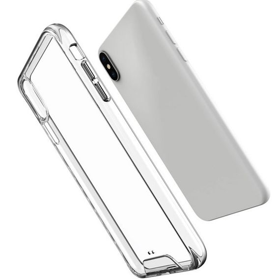 Чехол TPU Space Case transparent для Apple iPhone X / XS (5.8") Прозрачный | Зображення 2