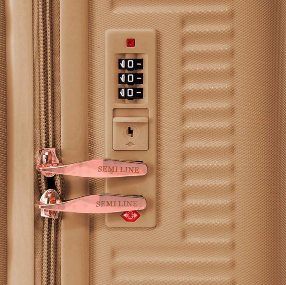 Бьюті-кейс Semi Line 4.5L Gold (T5663-1) (DAS302638) | Зображення 1