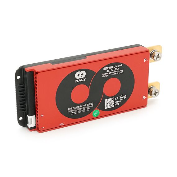 BMS плата DaLy LiFePO4 12V 4S 120\120A