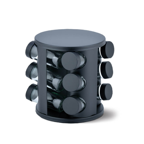 Набір для спецій Basic 12шт Maestro MR-1725-BLACK