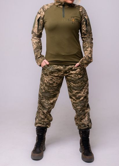 Тактичні штани та сорочка убакс із довгим рукавом