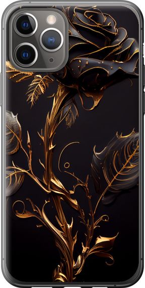 Чехол на iPhone 11 Pro Роза 3 "5552u-1788-17620"
