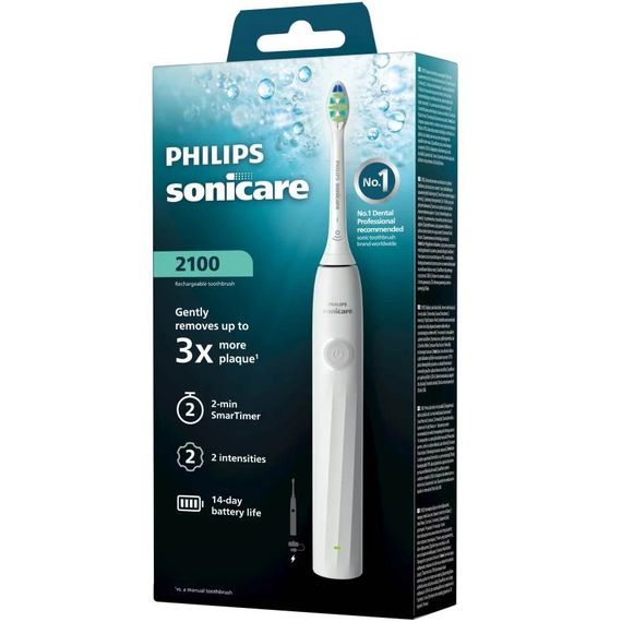 Електрична зубна щітка Philips Sonicare HX4021/01 (серія 2100) White | Зображення 7