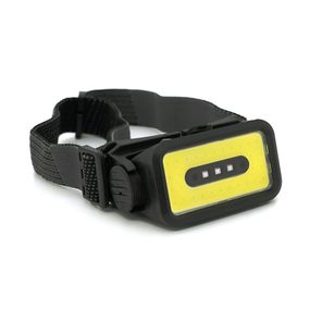 Налобний ліхтарик Voltronic K352,1 Cob, 3 Led red, 5 режими, корпус-пластик, водостійкий, ip44, живлення АКБ вбудований, USB