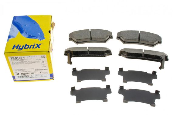 Колодки гальмівні передні Suzuki Grand Vitara 98-03 Geo Tracker 88-98 22-0136-0 | Зображення 4