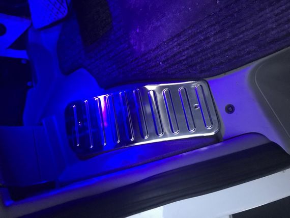 Накладка на подножку (нерж) для Mercedes Sprinter 2006-2018 гг | Зображення 1