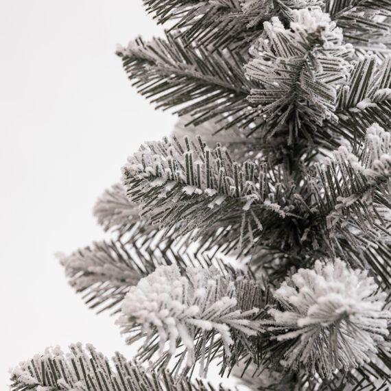 Штучна новорічна міні ялинка «Полонинська» зимова 45 см SOK-M-04-2 | Зображення 1