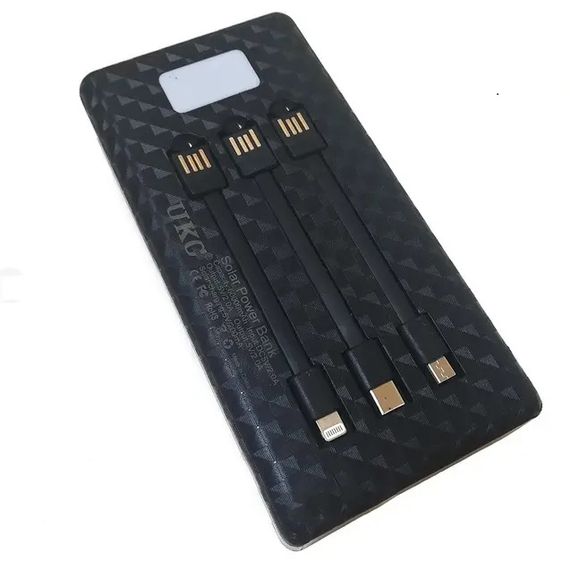 Портативная мобильная зарядка (Павербанк) POWER BANK PA-454 SOLAR 20000MAH | Зображення 2