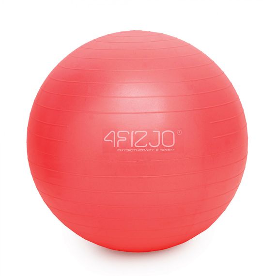 М'яч для фітнесу (фітбол) 4FIZJO 55 см Anti-Burst Red 4FJ0031 (P-5907222931509) | Зображення 9