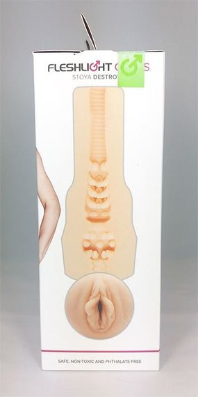 Мастурбатор Fleshlight Girls: Stoya - Destroya, зі зліпка вагіни, дуже ніжний | Зображення 5