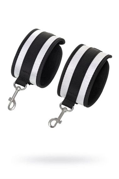 Поножи Anonymo anclecuffs Черно-белые 28.5 cm