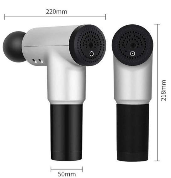 Массажёр для мышц Fascial Gun HF-280 (W-08) Вибромассажер для мышц | Зображення 3