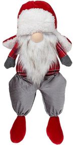 М'яка іграшка «Гномик Red&Grey» 26х18х57см, сидячий