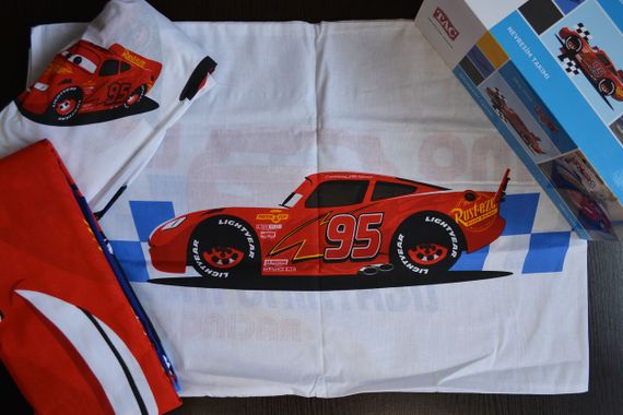 Постельное белье TAC Disney 160×220 см Cars Race | Зображення 3