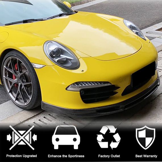 Накладка на передній бампер Lip (для Carrera 2011-2015, Карбон) для Porsche 911 рр | Зображення 1