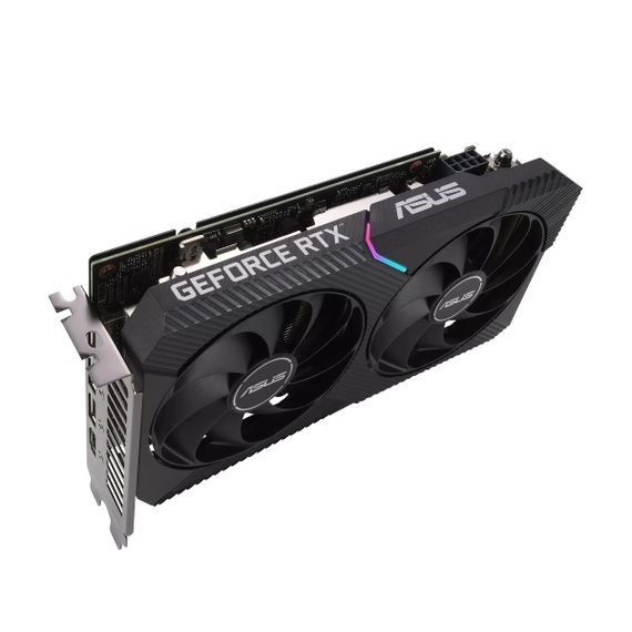 Видеокарта ASUS GeForce RTX 3060 12GB GDDR6 DUAL OC V2 DUAL-RTX3060-O12G-V2 90YV0GB2-M0NA10 | Зображення 9
