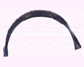 Ремчасть заднего крыла Opel Astra G 98-10, внутренняя, левая (Klokkerholm)