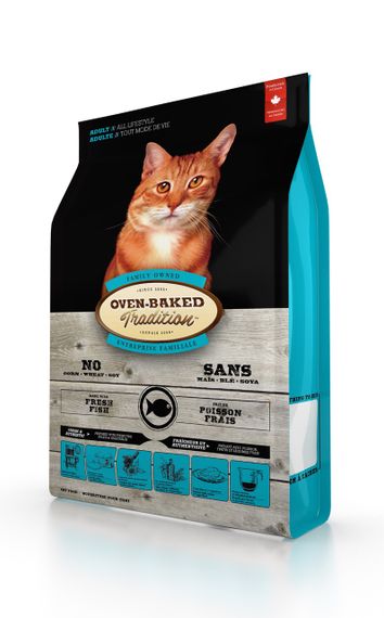 Корм Oven-Baked Tradition Cat Adult Fish сухий з рибою для котів будь-якого віку 1.13 кг