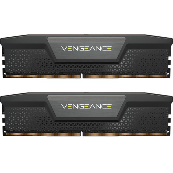 Модуль пам'яті для комп'ютера DDR5 32GB (2x16GB) 7000 MHz Vengeance Black Corsair (CMK32GX5M2B7000C40)