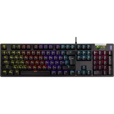 Клавиатура Xtrike ME GK-981 LED Mechanical USB UA Black (GK-981UA)