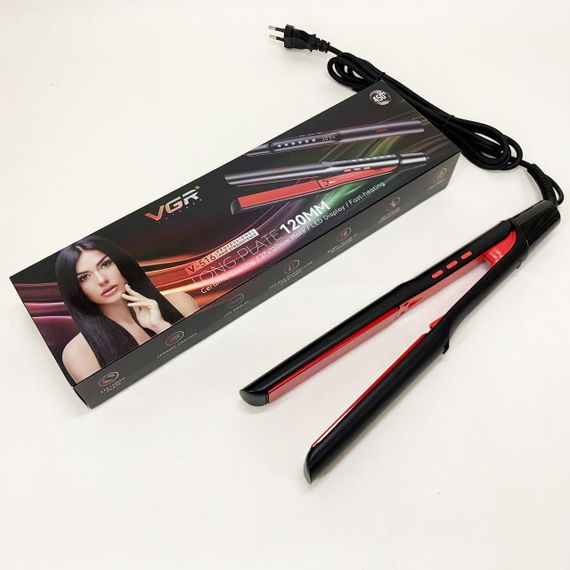 Бережный выпрямитель волос VGR, Хороший утюжок выпрямитель для волос Щипцы для AB-64 | Зображення 2