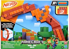 Лук Майнкрафт Hasbro Nerf Minecraft Bow Dart Blaster
