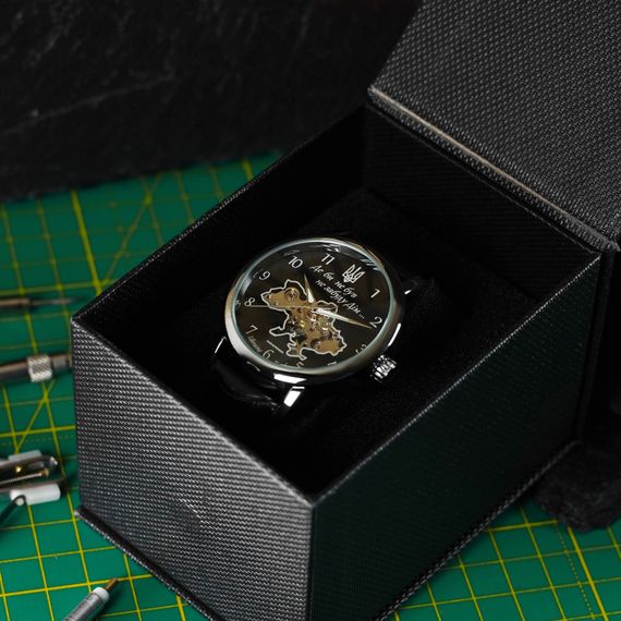 Класичний чоловічий годинник Awarder 022 Не Забуду Дім Silver-Black | Зображення 6