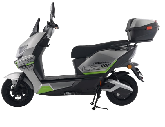 Электроскутер Crosser CR-20 LFP 2500W 72V 24Ah LiFePO4, до 75 км, 65 км/ч, премиум электроскутер | Зображення 2