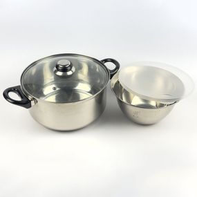 Набір каструль для дому LB-1799СА, Набір каструль для дому, Набір VB-424 посуду каструлі