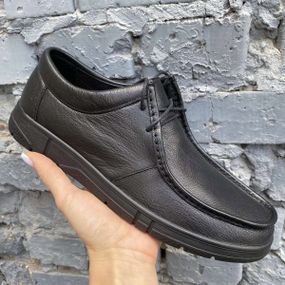 Мужские кожаные топсайдеры 43 размер