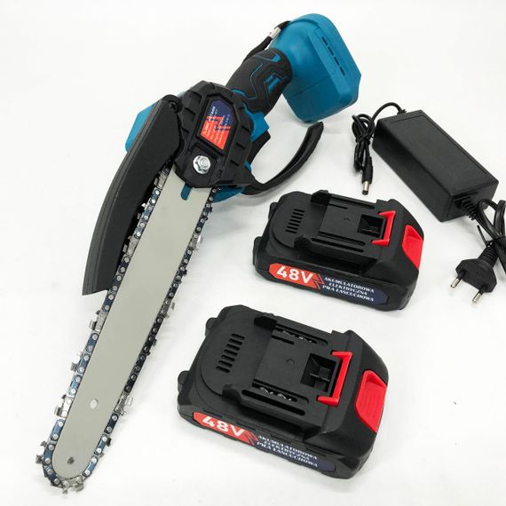 Професійна пила для деревообробки Domotec 8"(20см) 48 В, Легка ланцюгова електропила VH-31 | Зображення 4