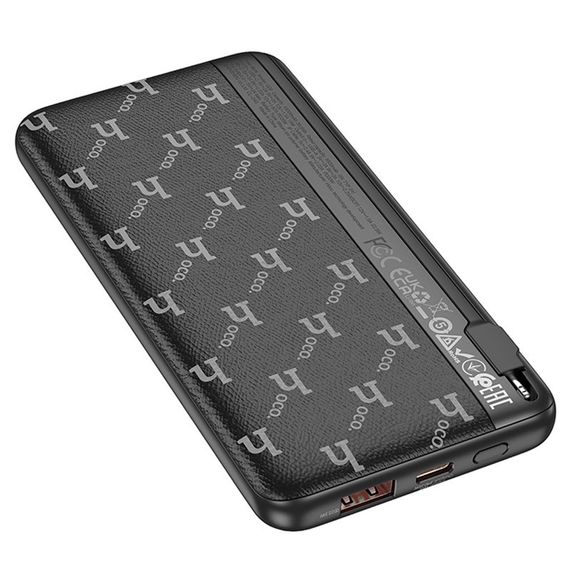Портативний ЗП Power Bank Hoco Q29 Nobility 22.5W+PD20W + Lightning 10000 mAh | Зображення 3