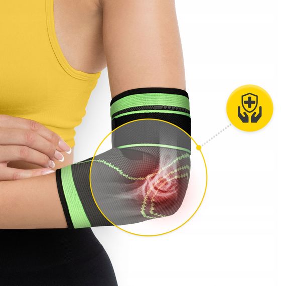 Фіксатор (бандаж) для ліктьового суглоба 4FIZJO Flex 1 шт Size L (P-5905973407373) | Зображення 5