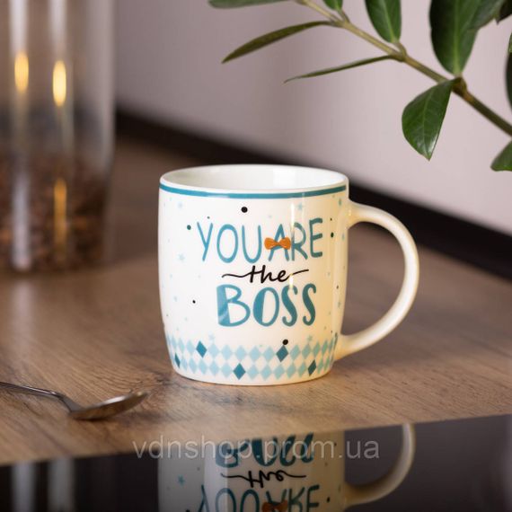 Чашка порцелянова BOSS 450 (мл) для чаю та кави RX-N240278YBOSS | Зображення 3