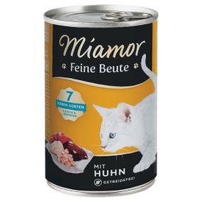 Вологий корм для котів з куркою Miamor Feine Beute Mit Huhn, 400 гр
