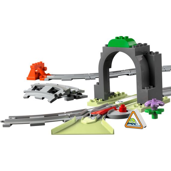 Конструктор LEGO DUPLO Town Додатковий набір. Залізничний тунель і колії (10425) | Зображення 1