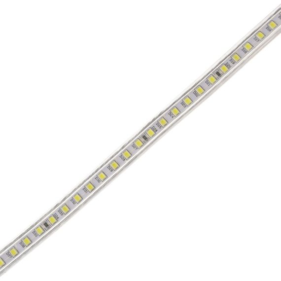 Светодиодная лента влагозащищенная холодный оттенок 220V 21.6W 2835 CW BROWN IP67 1m (BY-032/120) | Зображення 2