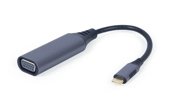 Адаптер-перехідник USB Type-C на VGA, Cablexpert A-USB3C-VGA-01 | Зображення 1