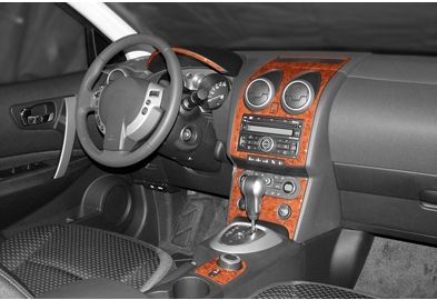 Накладки на панель Дерево для Nissan Qashqai 2007-2010 рр | Зображення 1