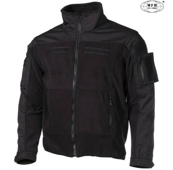 Флісова кофта тактична MFH «Combat» Black