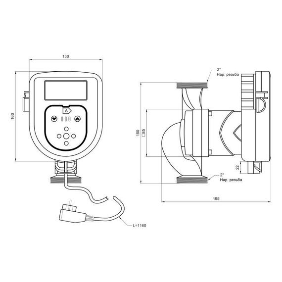 Насос циркуляційний Thermo Alliance LPSA 32/80/180 | Зображення 1