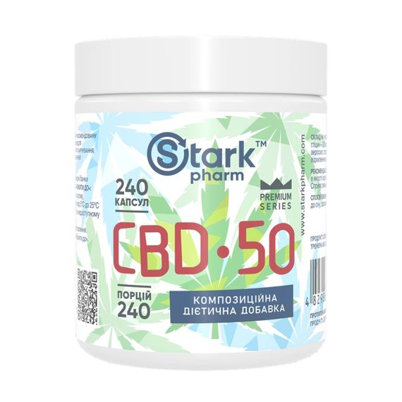 CBD 50mg - 240 caps